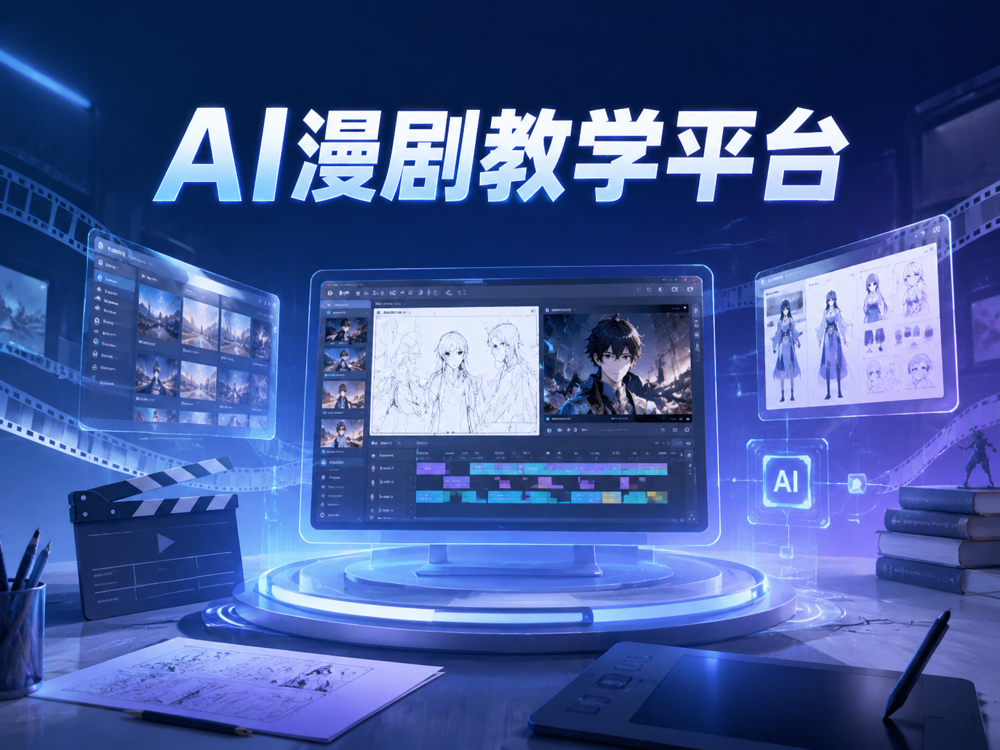 AI漫剧教学平台
